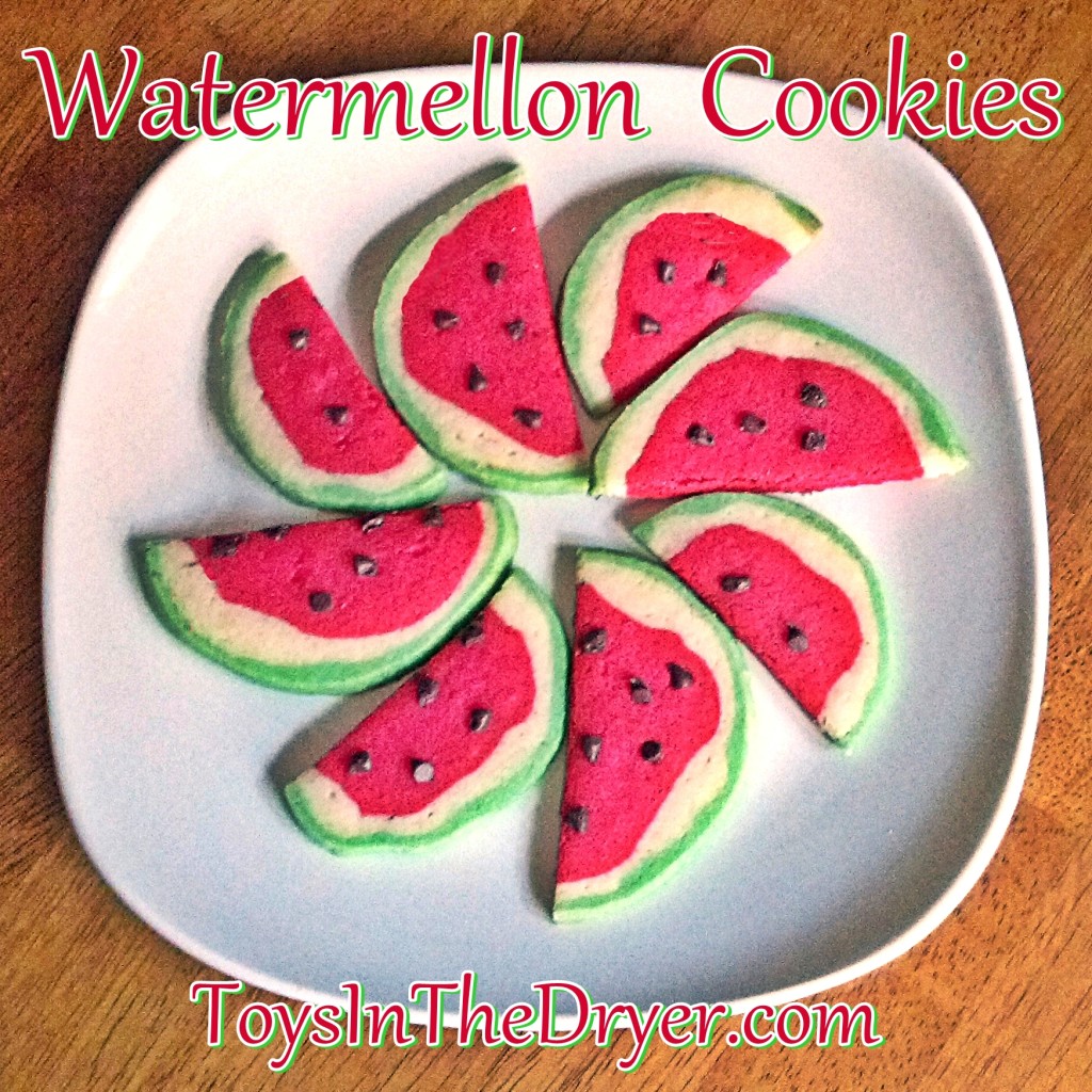 Watermelon Cookies